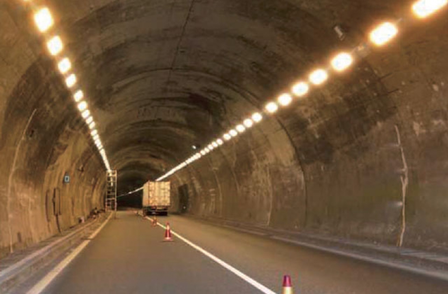 福建寧德吉坑隧道照明工程